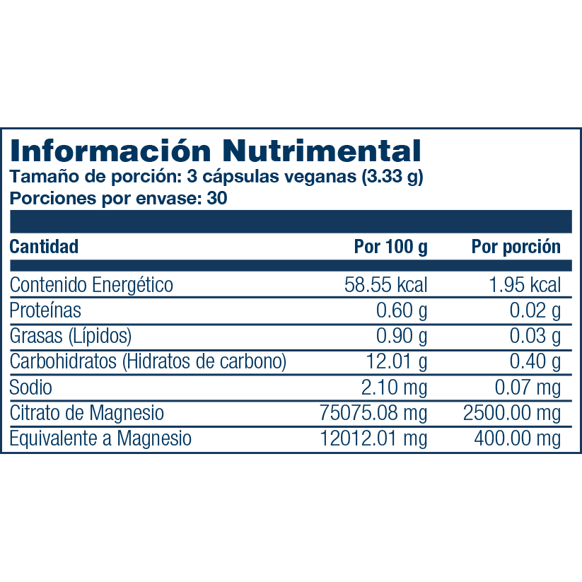 Solaray Magnesium Citrate 400 mg 90 Cap