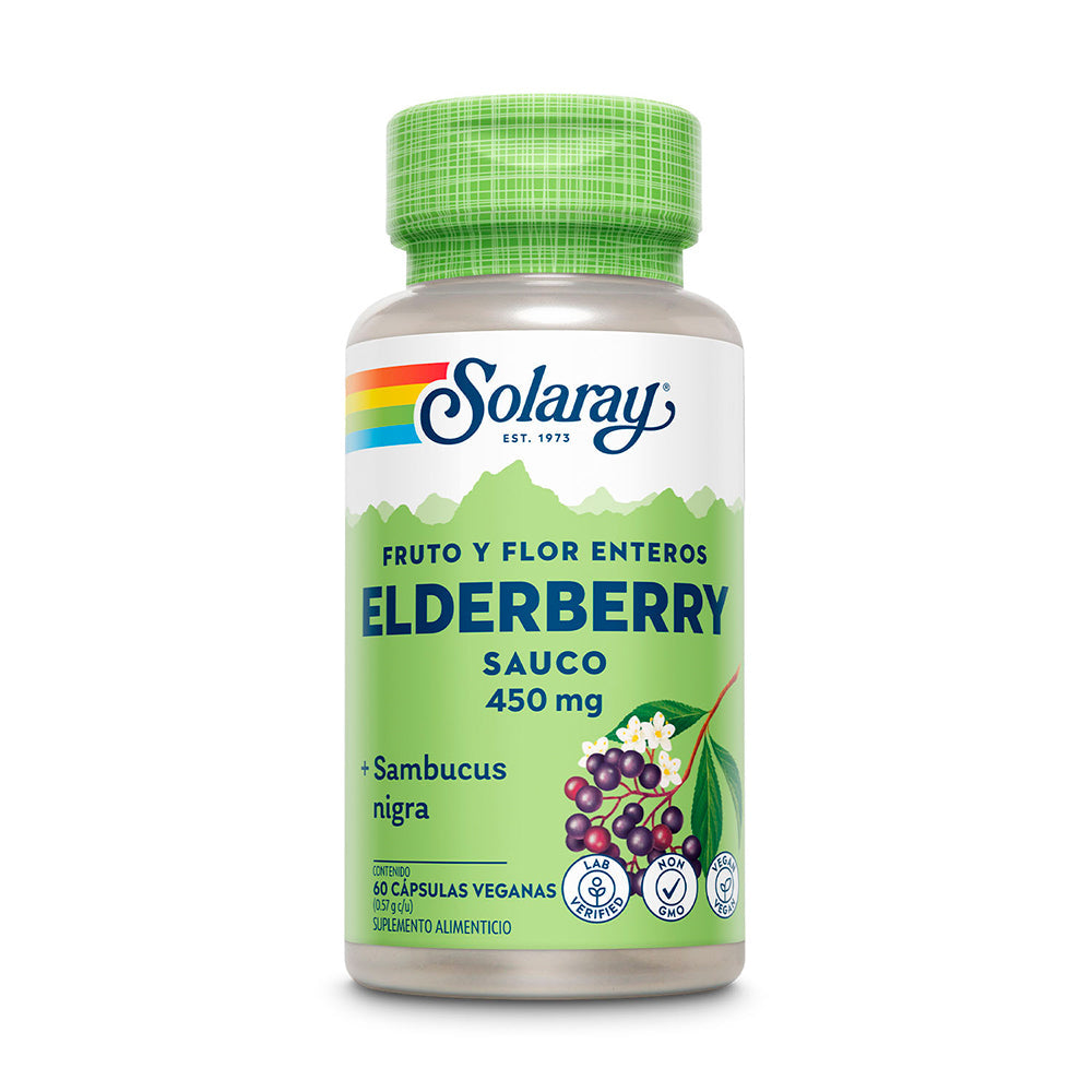 Solaray Elderberry 450mg 60 cap