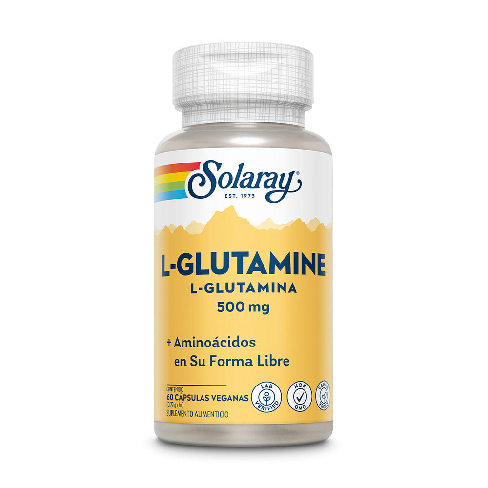 Solaray L-Glutamine 500mg 60 cap